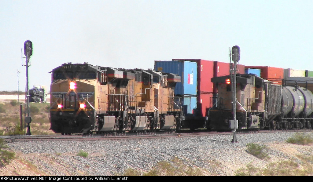 WB Unit Container Frt at Erie NV -1